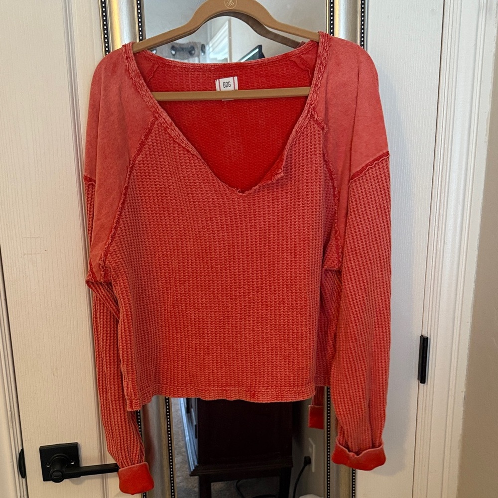 BDG Coral Crew Neck Sweater